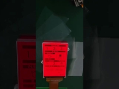 Pannello LCD monocromatico con luminosità d'esame Cd/m2 di area 150 del connettore 52.2*91.1mm di FPC