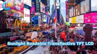 Modulo LCD TFT transflettivo da 5 pollici leggibile alla luce solare