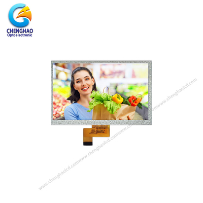 HD 7 pollici TFT LCD Modulo RGB 1024X600 4 lane MIPI con tutte le direzioni di visualizzazione