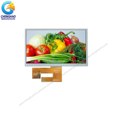 Anti-abbagliamento schermo LCD da 7 pollici ad angolo di visione completo Color RGB TFT con LVDS