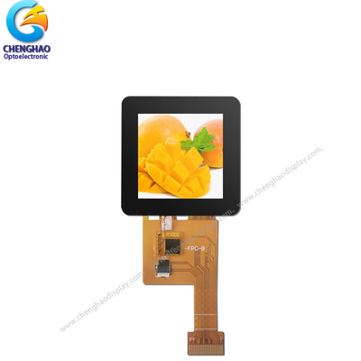 Tutte le direzioni di visualizzazione Display LCD IPS 4 linee Interfaccia 8bit SPI 1,54'' Piccolo schermo LCD