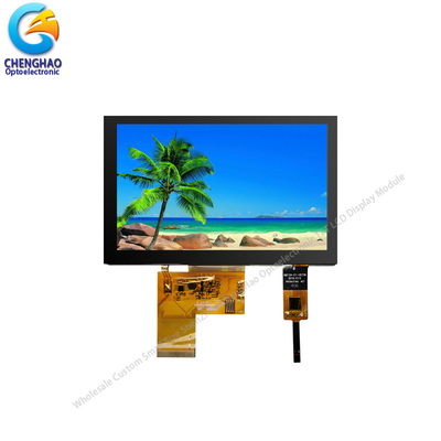 5.0 pollici Display a colori 800x480 40 pin TFT LCD Touchscreen capacitivo