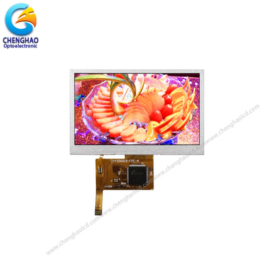 Visualizzazione LCD IPS da 4,3 pollici 480x272 WQVGA 10 pin SPI TFT LCD