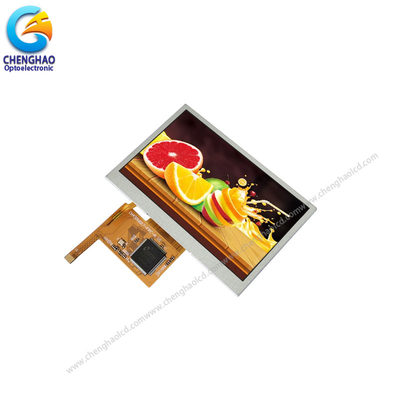 Esposizione LCD industriale di Tft di colore dei pidocchi 480*272 10pin del modulo 1000 dell'esposizione di Wqvga