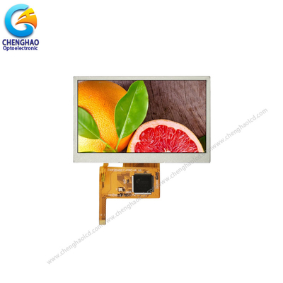 La luce solare TFT LCD leggibile visualizza 480x272 10 l'interfaccia a 4,3 pollici di Pin SPI