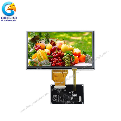Modulo LCD a 7 pollici dell'esposizione 800*480 del touch screen con il pannello di tocco resistente