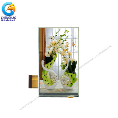 Risoluzione a 5 pollici 480*854 45pin del multi touch screen LCD dell'interfaccia di SPI RGB piccolo