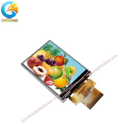 Modulo a 3,2 pollici dell'esposizione di TFT LCD di 6 in punto con la banda verticale di RGB