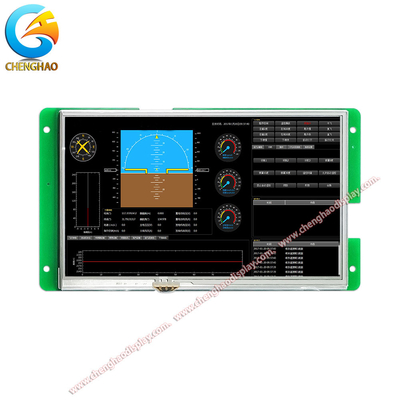 Bit a 7 pollici medico 16 RGB del modulo 800x480 dello schermo del grado USART HMI con il RTP