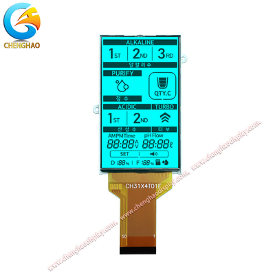 Display LCD monocromo certificato ISO9001 1/4 Duty 1/3 Bias Drive Method
