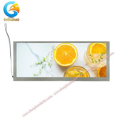 10.25 pollici Tft Lcd Modulo Tutti gli angoli di visione 1280x480 pixel Certificazioni CE RoHS