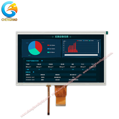 Display a colori LCD Modulo Tft HDMI Interfaccia 50000h Tempo di vita 10,1 pollici