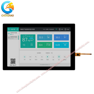 10.1 pollici schermo a film sottile transistor 1280*800 Risoluzione IPS LCD Display con touch