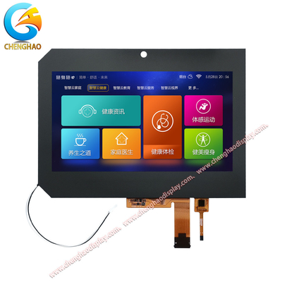1280*720 Dots Thin Film Transistor Capacitive Touchscreen da 8 pollici per apparecchiature industriali