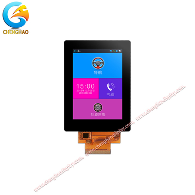 6 O'Clock Direzione di visualizzazione TFT LCD touch display 3,5 pollici 50 pin