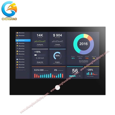 10.1 pollici LCD touch screen Display 1024x600 Risoluzione con interfaccia LVDS