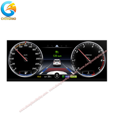 Display a strisce lunga 12,3 pollici ad alta risoluzione con 1920x720 pixel e 16M colori