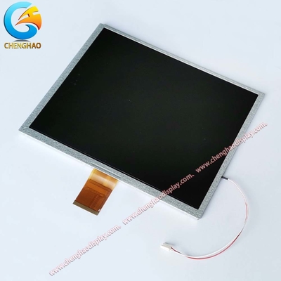 Display personalizzato da 10,4 pollici 60 pin FPC 800*480 pixel con interfaccia RGB