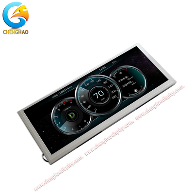 Display LCD IPS 1280x480 punti con direzione di visione 85/85/85/85 e retroilluminazione LED bianca