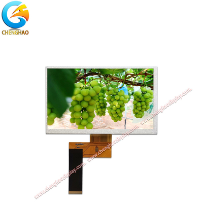 800x480 Dots WVGA TFT Screen Display medico da 7 pollici con interfaccia RGB da 40 pin