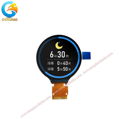 1Display LCD TFT rotondo da 0,3 pollici fornitore 240x240 pixel 12 pin Interfaccia SPI