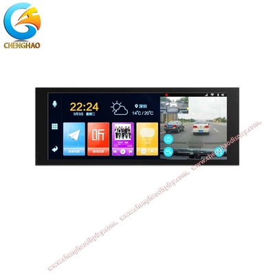 6.86 pollici TFT LCD Touchscreen capacitivo 16M Colore 1280*480 pixel LCD TFT personalizzato