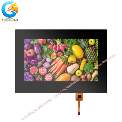 Modulo di visualizzazione LCD ad alta luminosità 7 pollici 1024 600 colore Tft con tocco capacitivo