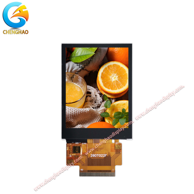 2.8 pollici IPS LCD Display Module TFT LCD Capacitive touchscreen Ampio range di temperatura Design resistente