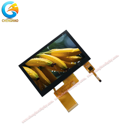 4.3 pollici IPS LCD Display Wide Viewing Angle TFT LCD Capacitive Touchscreen con interfaccia RGB parallela a 24 bit e interfaccia touch panel