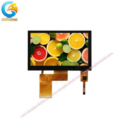 Touch capacitivo Piccolo schermo LCD touch da 4,3 pollici IPS TFT LCD Display Module