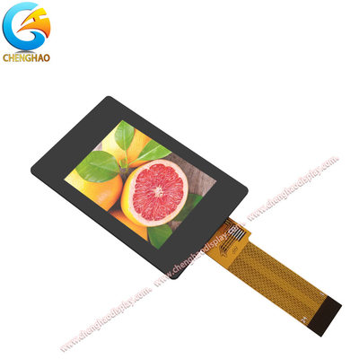 240*320 Spi Lcd Modulo 24 pin 2 pollici IPS schermo TFT con copertura in vetro nero