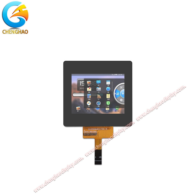 1000 pannello LCD piccolo ad alta luminosità 320*240 pixel con copertura in vetro nero