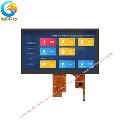 Display LCD touch capacitivo da 7 pollici 1024*600 per -20 ~ +70℃ Wide-temp
