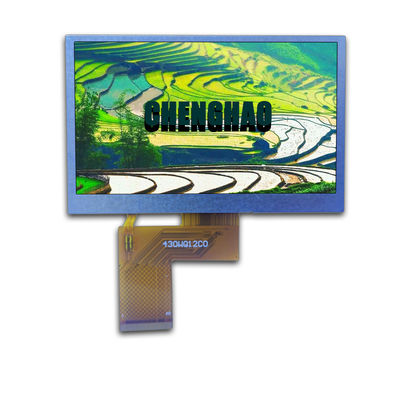 4.3in 800x272 Piccolo schermo LCD touch IPS Trasmettitore Nero RGB
