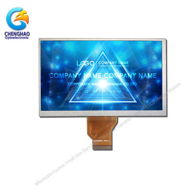 7 In 50 Pin 250cd/m2 800x480 Rgb Tft Lcd Monitor CH700WV01 Per auto