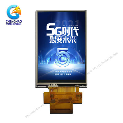 Mcu Spi 3.5in Tft LCD Display Module 280cd/m2 Dot Matrix Tft Screen