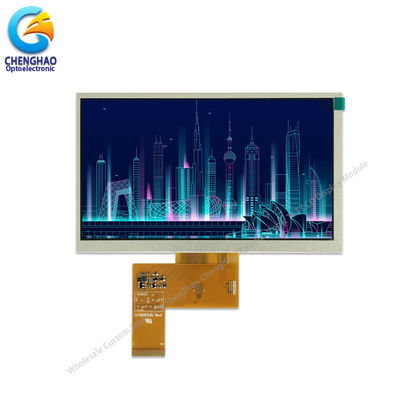 7.0 pollici Piccolo display LCD TFT 800*480 Risoluzione Bianco retroilluminazione LED