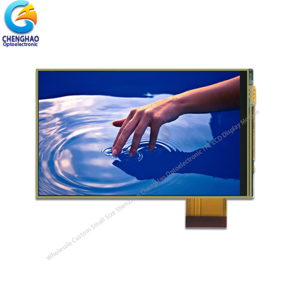 300 cd/M2 Display LCD resistivo 480×854 IPS Trasmettitore con Rtp