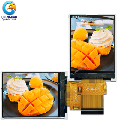 MCU Ctp IPS pannello LCD 240x320 punti 300nits 3 linee 9 bit 262k SPI