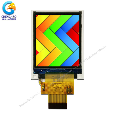 1.8 pollici 24 pin Tft LCD Display Color Module 6 O'Clock 128 * 160 Nits Panel personalizzato