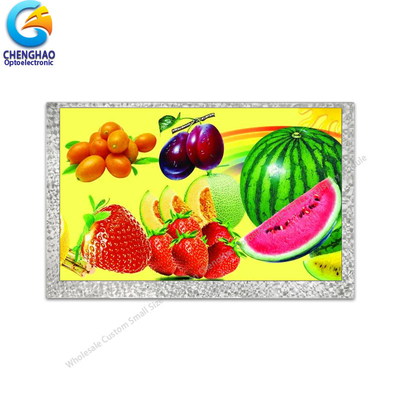Display LCD positivo da 800x480 punti Modulo di schermo LCD da 5 pollici con interfaccia RGB