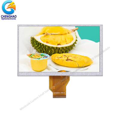 Monitore LCD a colori RGB TFT a 24 bit 7' 800X480 Risoluzione Display LCD